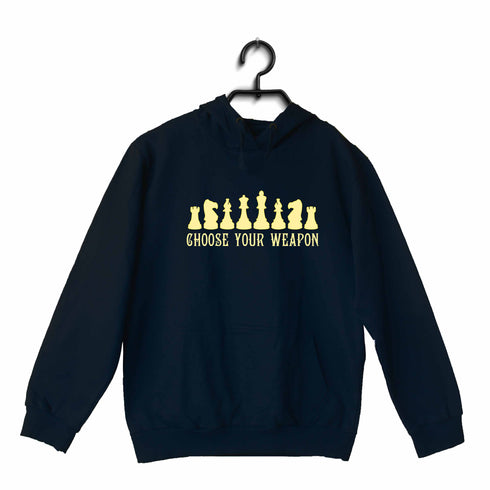 Quirkipedia Choose Your Weapon Chess Hooded SweatShirts